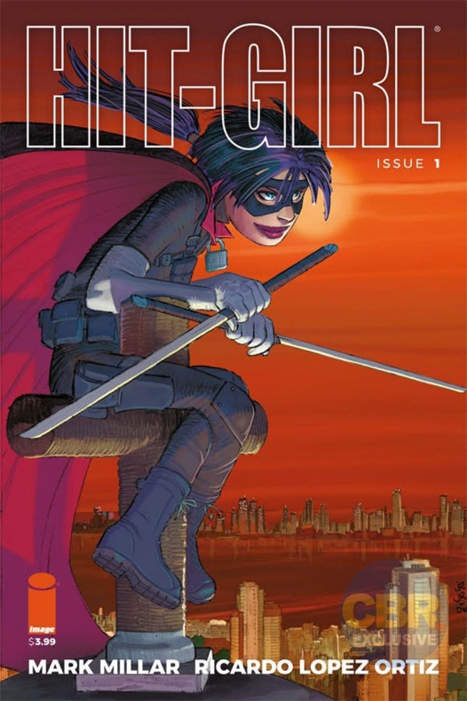 Esta es la portada alternativa de John Romita Jr. para el 'Hit-Girl' #1 2 Hit Girl, Image Comics, John Romita Jr., Mark Millar