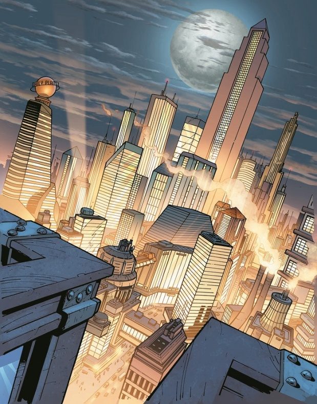 Metropolis Comic Superman dc comics
