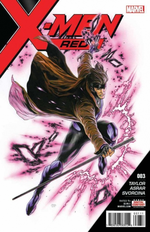 Gambit, Marvel, X-Men Red