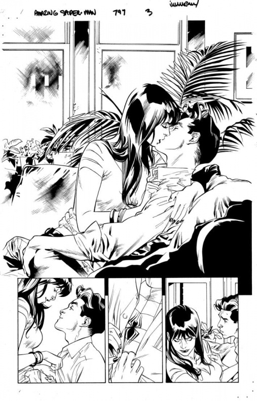 ¿Un nuevo romance a la vista entre Peter y Mary Jane? 2 Amazing Spiderman, Dan Slott, Marvel, Mary Jane Watson, Red Goblin, Stuart Immonen
