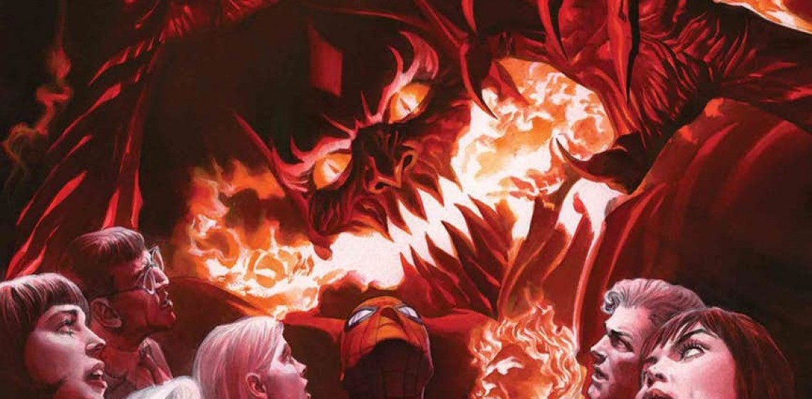 Alex Ross, Dan Slott, Marvel, Red Goblin, Spider-man