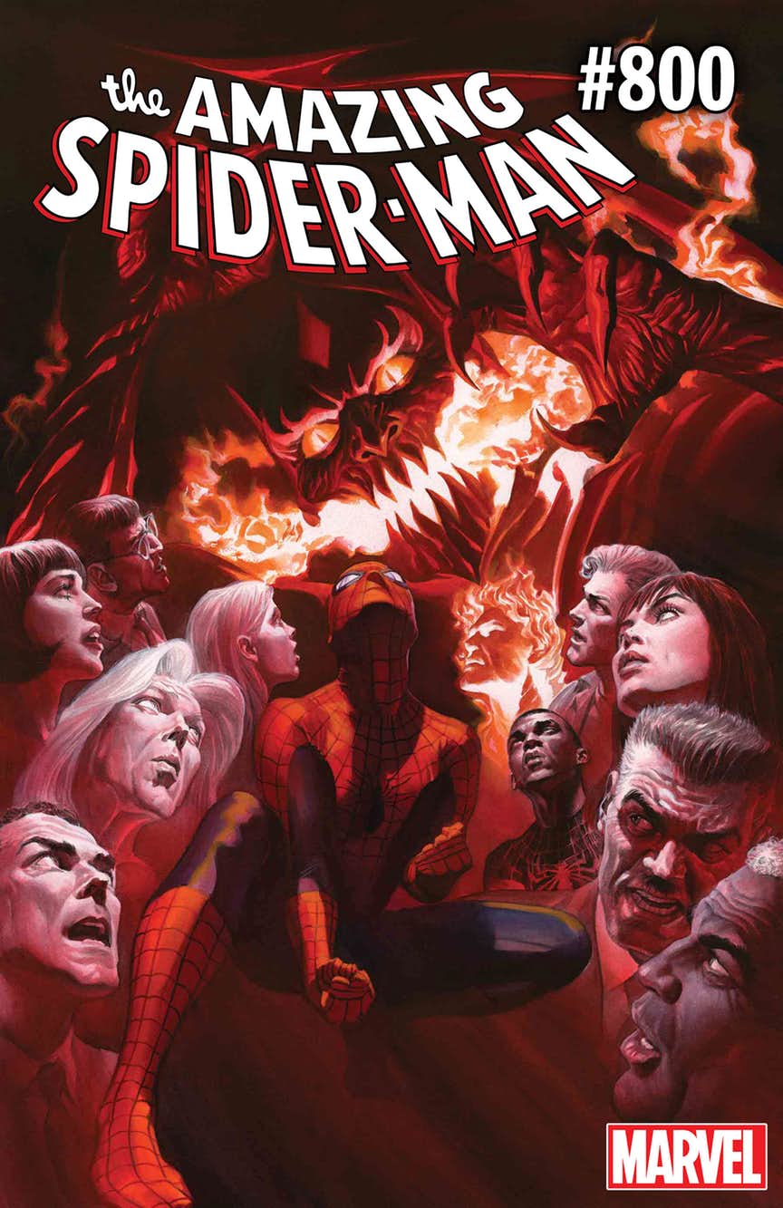 Red Goblin protagoniza la portada de 'The Amazing Spider-Man' #800 2 Alex Ross, Dan Slott, Marvel, Red Goblin, Spider-man
