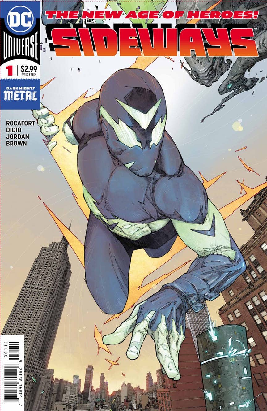 ¿Es Sideways el Spider-Man de DC? 2 Dan DiDio, DC, Kenneth Rocafort, Sideways, Spider-man, The New Age of Heroes