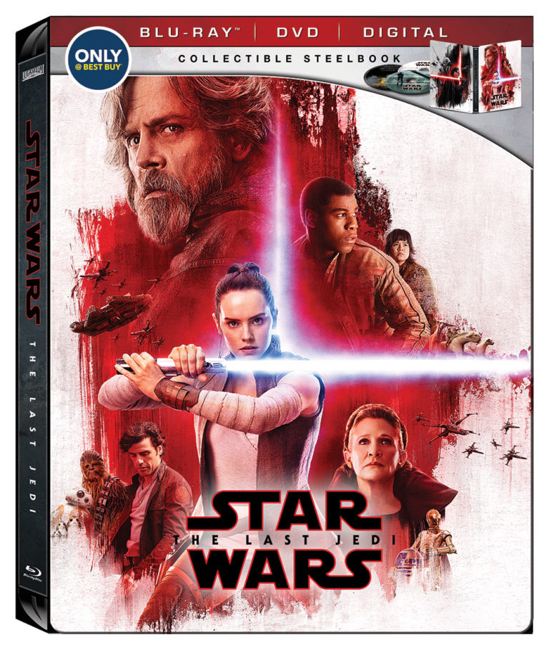blue ray los últimos jedi