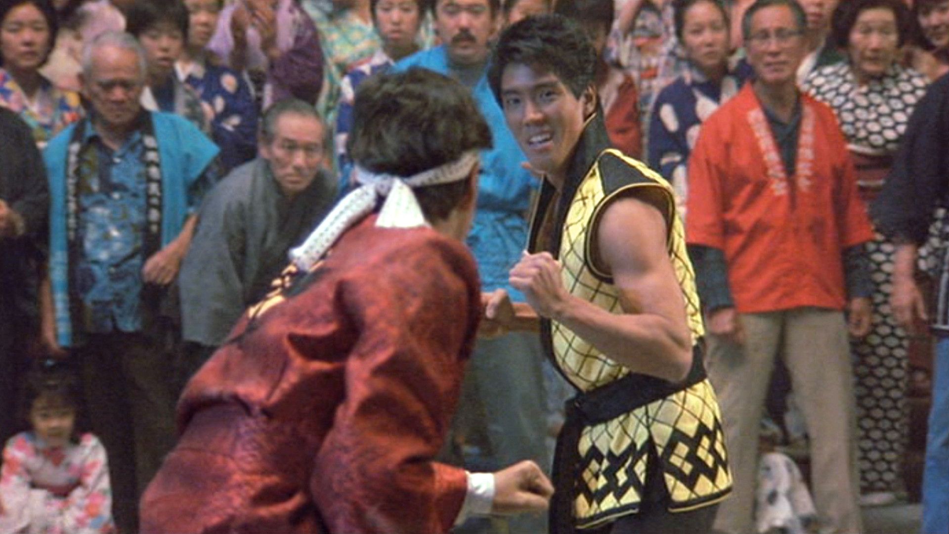 Christopher Cain, Hilary Swank, John G. Avildsen, Karate Kid, Pat Morita, Ralph Macchio