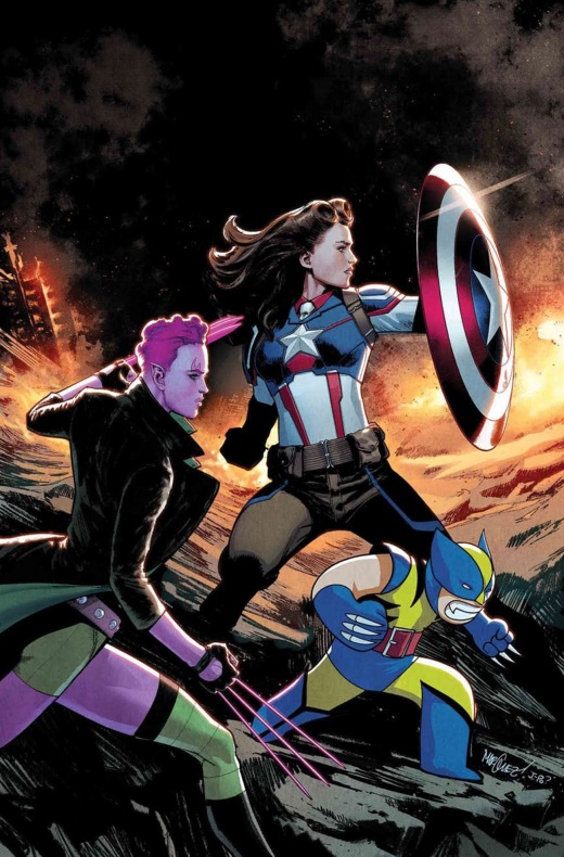Peggy Carter se enfunda el traje de Capitán América en la nueva serie de 'Exiles' 2 Capitán América Peggy Carter Exiles 1