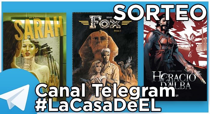 SORTEO: 3 cómics de Yermo Ediciones en nuestro canal de Telegram 1 Telegram
