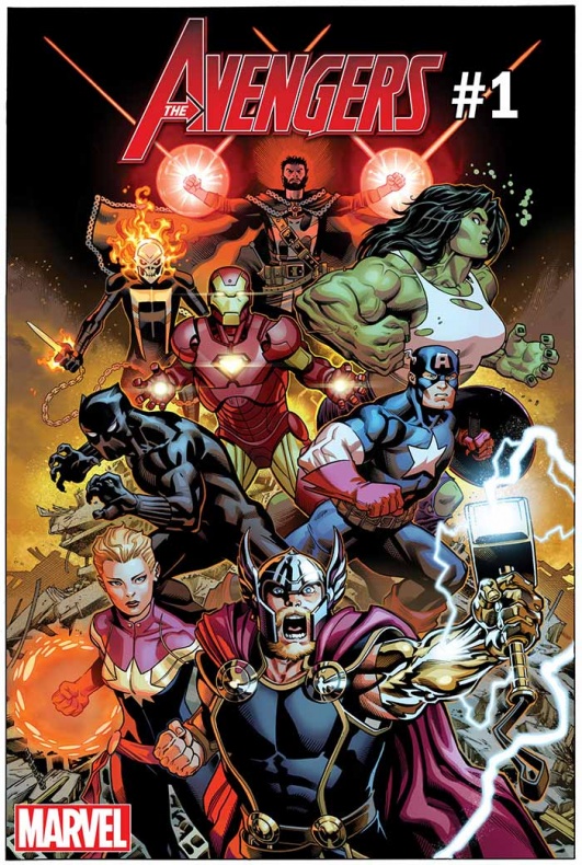 Amazing Spider-Man, Ant-Man and the Wasp, Avengers, Black Panther, Captain America, Captain Marvel, Deadpool, Doctor Strange, Fresh Start, Ghost Rider, Immortal Hulk, Iron Man, Marvel, Multiple Man, The Sentry, Thor, Venom