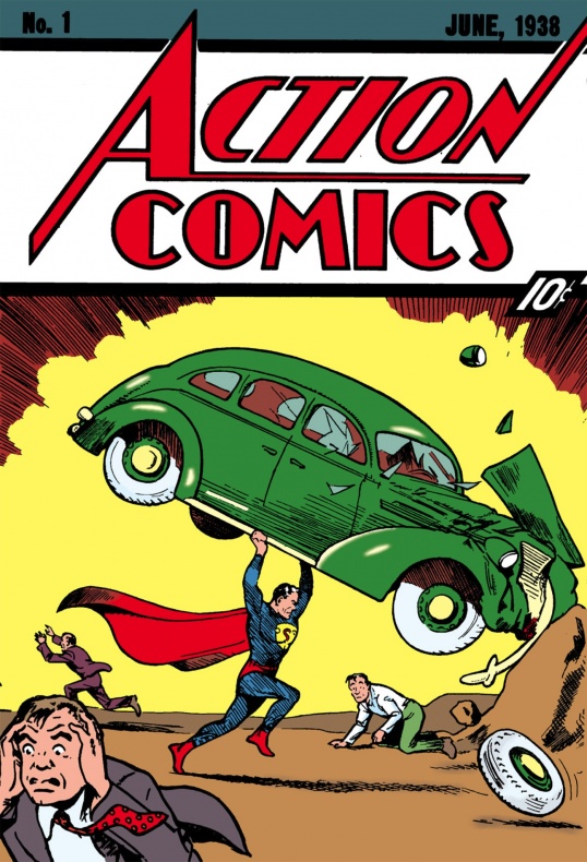 Alex Ross recrea la famosa portada de 'Action Comics' #1 3 Action Comics, Alex Ross, Superman