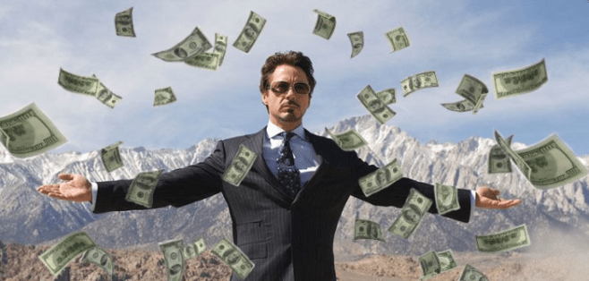 Robert Downey Jr money