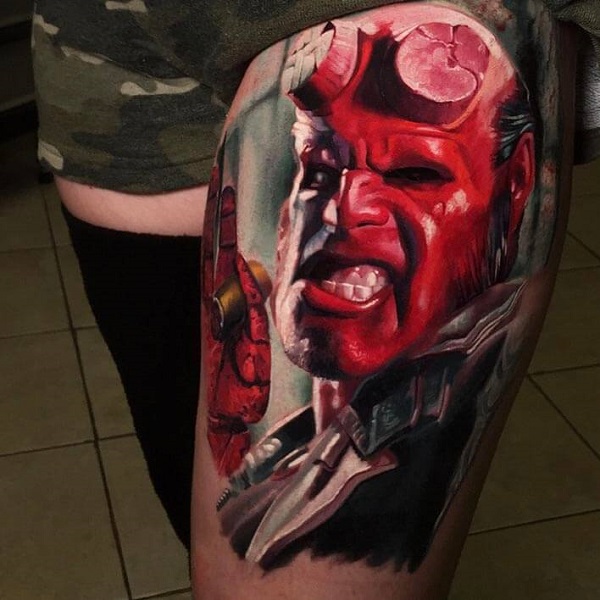 Tatuajes sobre cómics y manga, una afición en pleno auge 3 36 Salón del Cómic de Barcelona, Tatuajes