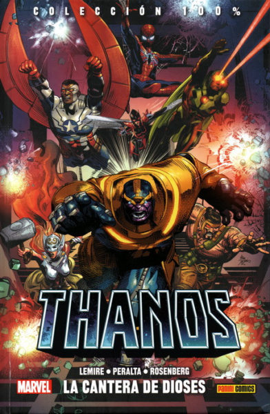 Reseña de '100% Marvel HC Thanos 2 - La Cantera de Dioses' 8 Thanos