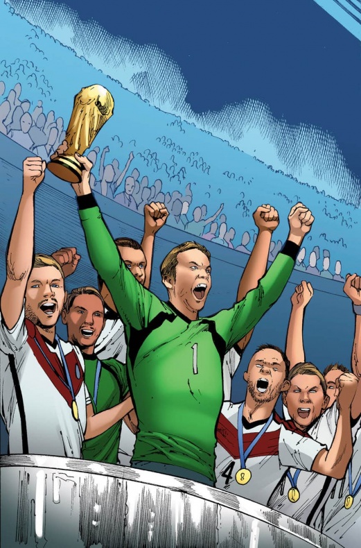 Marvel lanzará una línea de cómics dedicada a la Copa Mundial de fútbol 3 Germany-2014