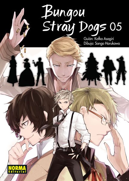 Reseña de 'Bungou Stray Dogs' #4 a #6 2 Bungou Stray Dogs, Kafka Asagiri, Norma Editorial, Sango Harukawa