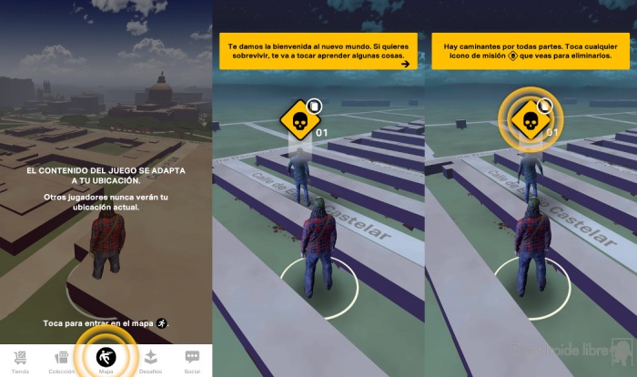 'The Walking Dead: Our World', ¿el nuevo 'Pokemon Go'? 2 The Walking Dead: Our World 3