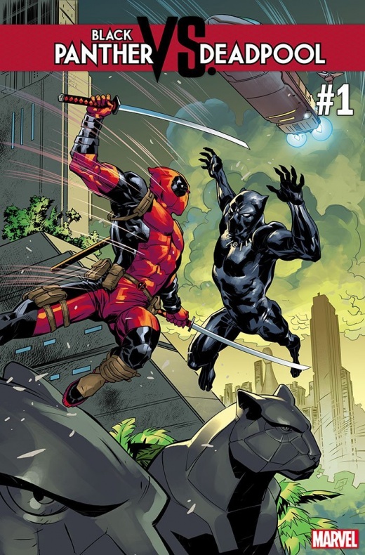 Nueva miniserie con enfrentamiento: 'Black Panther vs. Deadpool' 2 Black Panther vs. Deadpool 1