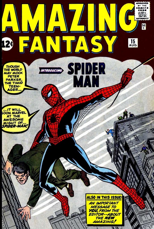 Jack Kirby, Martin Goodman, Peter Parker, Spider-man, Spiderman, Stan Lee, Steve Ditko