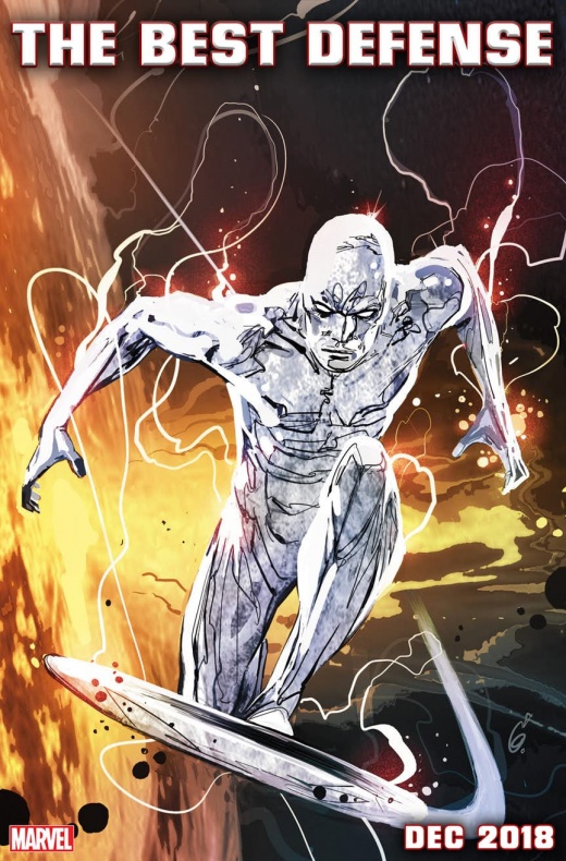 Los Defensores originales vuelven a Marvel 4 Defender Silver Surfer