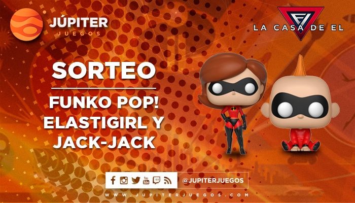 SORTEO de Funko Pop! Los Increíbles: Elastigirl y Jack-Jack 1 Sorteo Jupiter Juegos