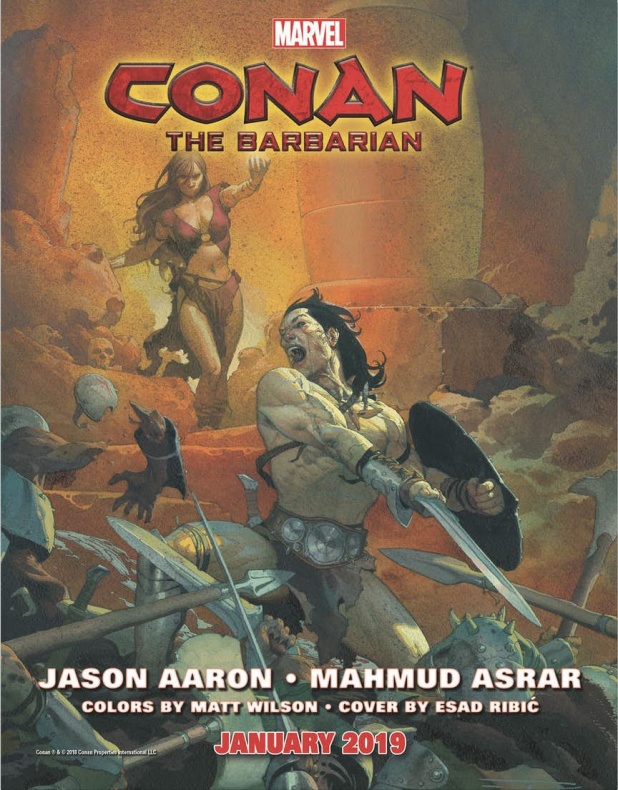 Marvel revela el equipo creativo de la nueva serie sobre Conan 1 Marvel Conan 2019