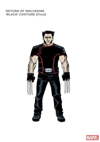 Declan Shalvey cambia de uniforme a Lobezno en los cómics 2 Diseño 3 del nuevo uniforme de Lobezno