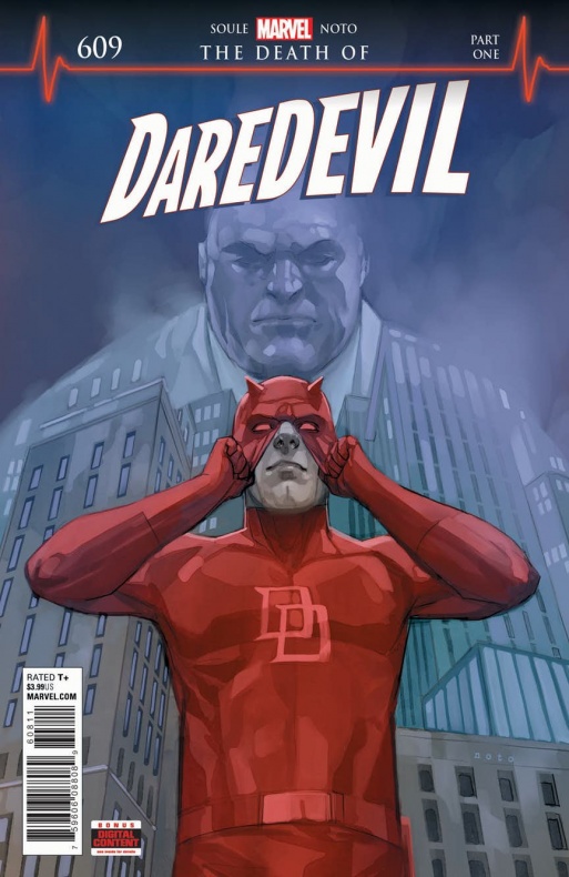 Charles Soule abandona la serie de Daredevil con 'The Death of Daredevil' 2 Death Daredevil