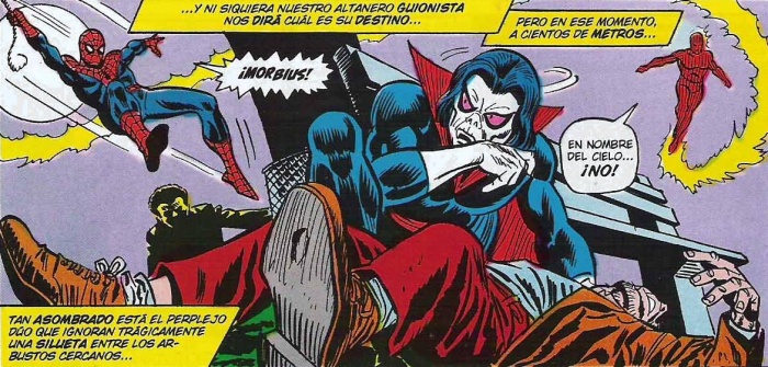 Morbius, Spider-man