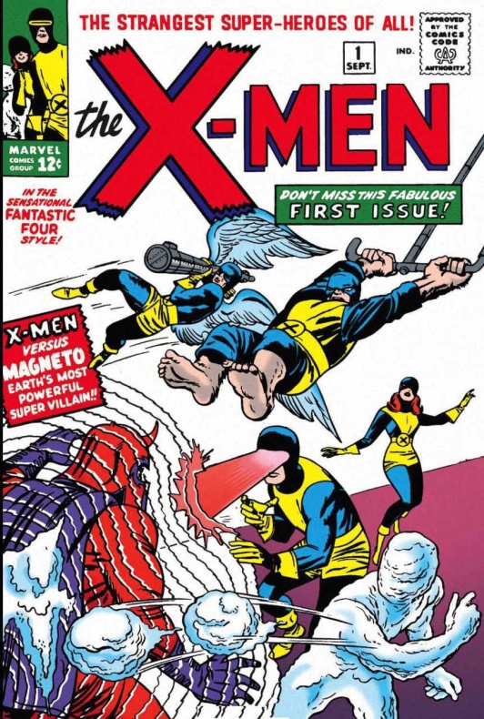 Jack Kirby, Martin Goodman, Stan Lee, X-Men