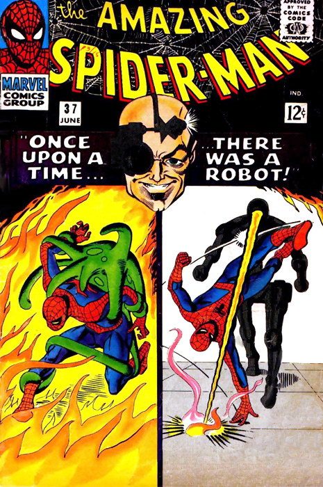 Duende Verde, Gaunt, Maestro Robot, Mendel Stromm, Norman Osborn, Spiderman, Stan Lee, Steve Ditko