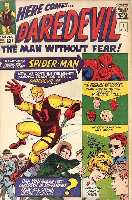 El origen de Daredevil 2 Bill Everett, Daredevil, Frank Miller, Joe Orlando, Matt Murdock, Stan Lee