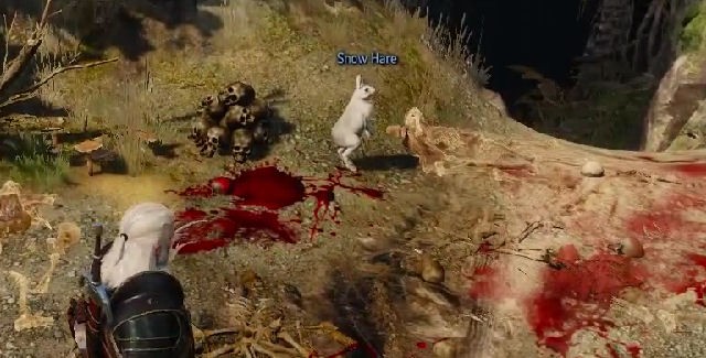 The Witcher 3 - Wild Hunt - Conejo asesino de los Monty Python