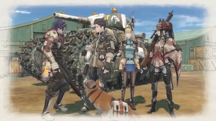 Valkyria Chronicles 4 protagonistas