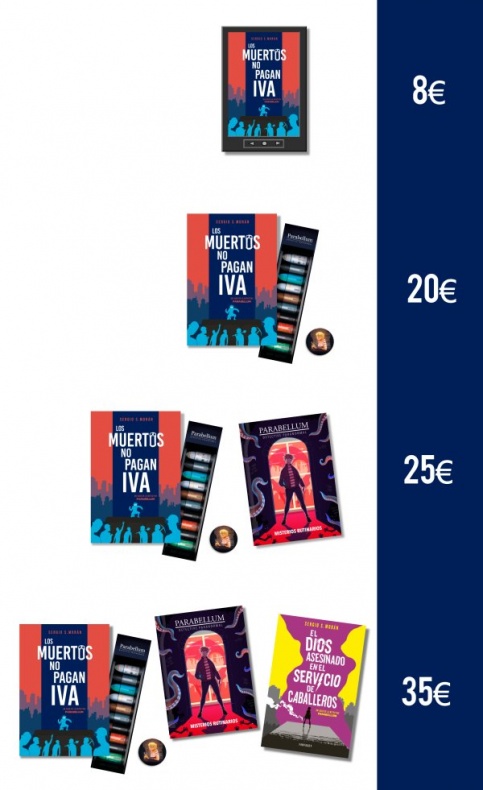 Reseña de 'Los muertos no pagan IVA' (Parabellum 2) 1 Los muertos no pagan IVA Verkami