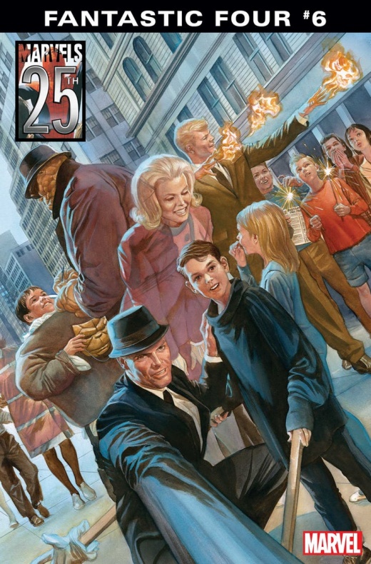 Portadas alternativas de Alex Ross para celebrar el 25 aniversario de Marvels 5 Marvels AlexRoss4