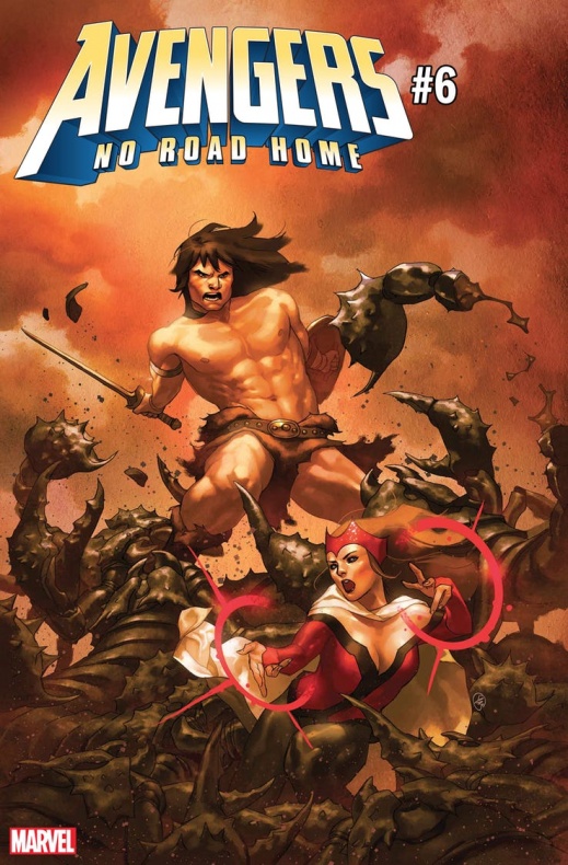 Conan y los Vengadores juntos en No Road Home 2 avengers-conan