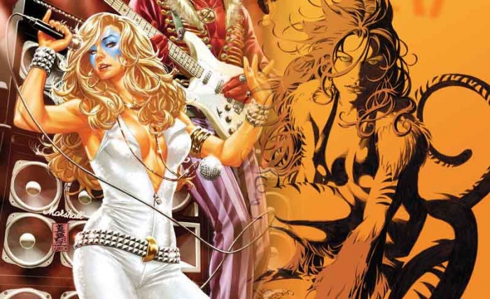 Dazzler lidera el Concierto de Campeones de Marvel Comics, ¡una batalla épica con ritmo y superpoderes! 3 Tigra y Dazzler