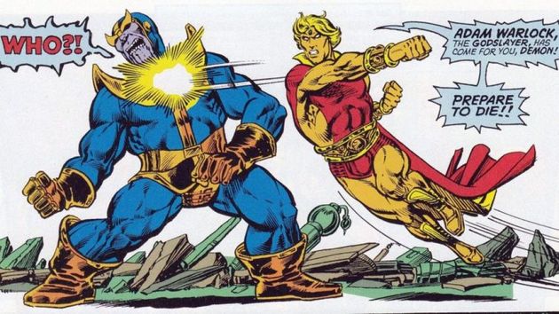 adam warlock , Thanos