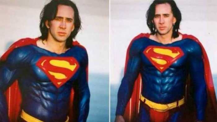 Superman - Nicolas Cage - Superman Live - The Flash