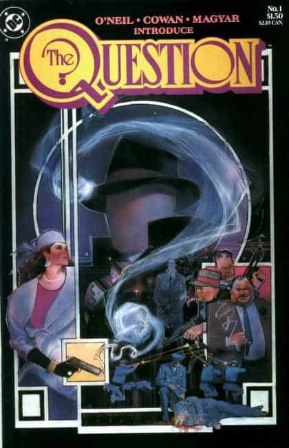 La inolvidable portada The Question #1