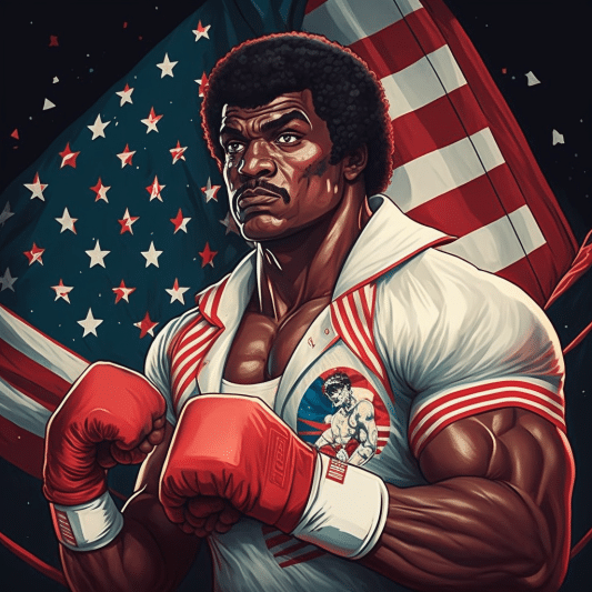 Apollo Creed anime IA