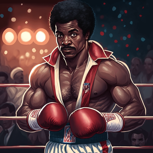 Apollo Creed anime IA