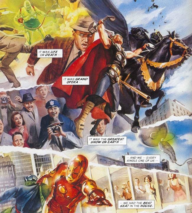 Siempre Vengadores busiek marvels