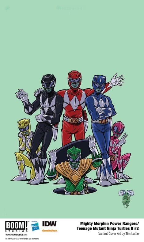 Noticia Cómics, Power Rangers, Tortugas Ninja