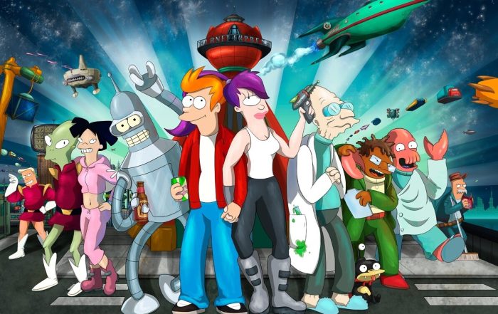 Futurama - Dark Film 80 - Futurama como una película oscura de los 80