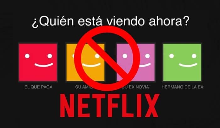 Netflix - Cuentas compartidas