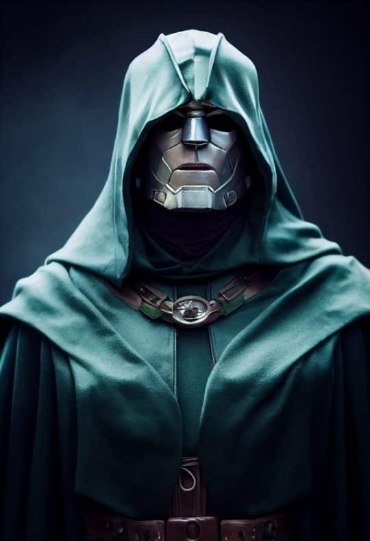 Doctor Doom- Universo Marvel- Inteligencia Artificial- Midjourney- Los 4 Fantásticos