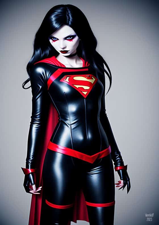 Supergirl - Multiverso - DCU - Midjourney - Inteligencia Artificial