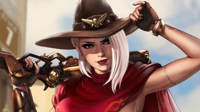 Cosplay de Ashe - Disharmonica - Overwatch