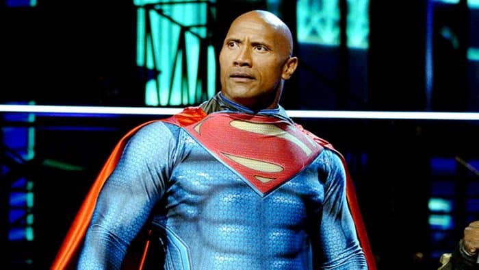 Henry Cavill - Superman - Dwayne Johnson