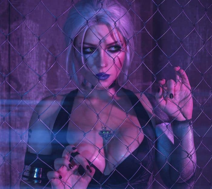 Cosplay de Ciri - Cyberpunk 2077 - Irina Meier - Cosplay